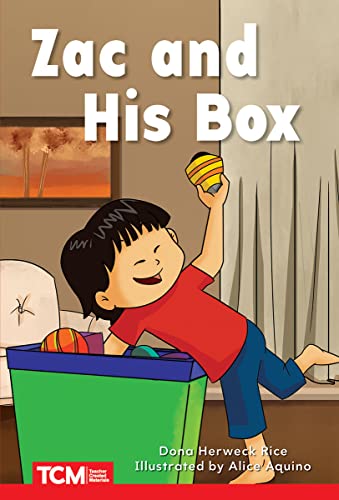 9798765923870: Zac and His Box: Prek/K: Book 17 (Decodable Books: Read & Succeed)