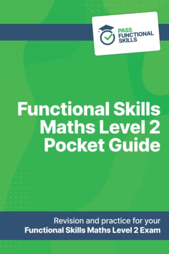 9798778255401: Functional Skills Maths Level 2 Pocket Guide: Pass Functional Skills