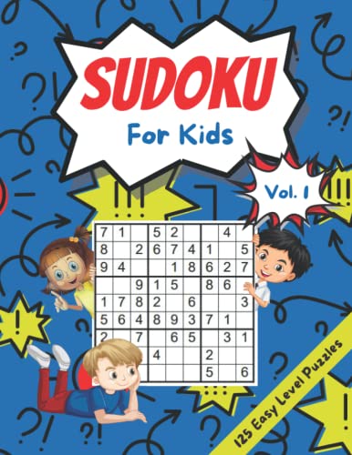 Immagine stock per Sudoku For Kids Age 10-12: 125 Fun Easy Level Sudoku Puzzles for Children With Solutions