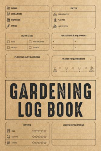 Stock image for Gardening Log Book : Garden Log Book Journal - Gardening Journal Planner and Log Book for sale by Better World Books