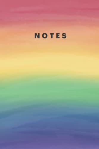 Imagen de archivo de Notes: Rainbow Notebook a la venta por Big River Books