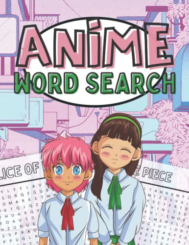 9798794357875: Anime Word Search: Fun Puzzle Activity Book For Fans Of Japanese Anime