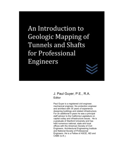 Image d'archives pour An Introduction to Geologic Mapping of Tunnels and Shafts for Professional Engineers (Geotechnical Engineering) mis en vente par Ria Christie Collections