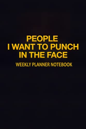 Imagen de archivo de Weekly Planner Notebook: Everything Fantasy People Classroom I Pet Want Reminder To Daily Punch Measurement In Plan The Working Face Writing . Component At Home University Write Notes a la venta por Red's Corner LLC