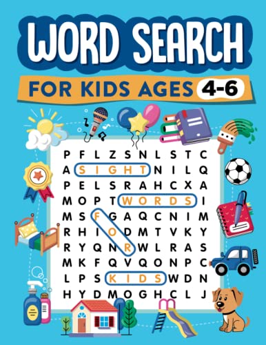 Beispielbild fr Word Search for Kids Ages 4-6: Sight Words for Kids zum Verkauf von Better World Books
