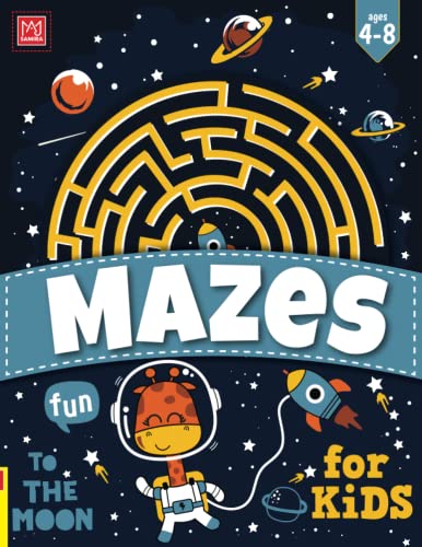 Beispielbild fr Mazes for Kids Ages 4-8 : Maze Activity Book for Kids More Than 101 Mazes zum Verkauf von Better World Books
