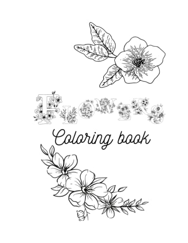 Stock image for Flowers coloring book for sale by Chiron Media