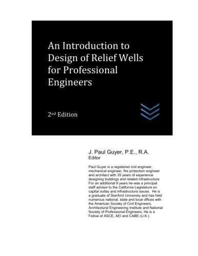 Image d'archives pour An Introduction to Design of Relief Wells for Professional Engineers (Geotechnical Engineering) mis en vente par Ria Christie Collections