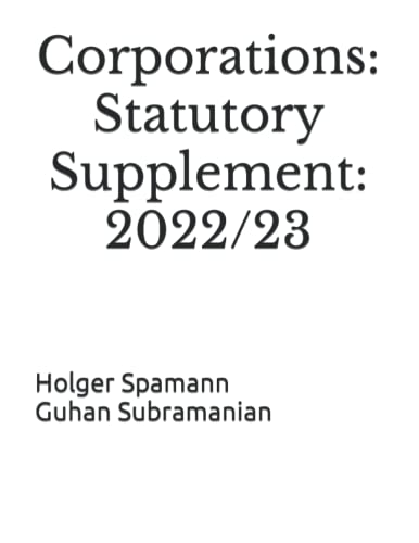 Stock image for Corporations: Statutory Supplement: 2022/23 for sale by HPB-Emerald