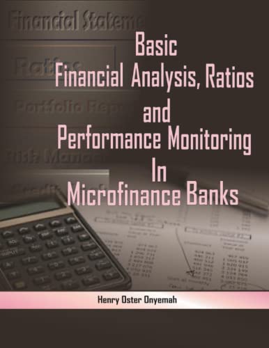 Stock image for Basic Financial Analysis, Ratios and Performance Monitoring in Microfinance Banks for sale by PBShop.store US
