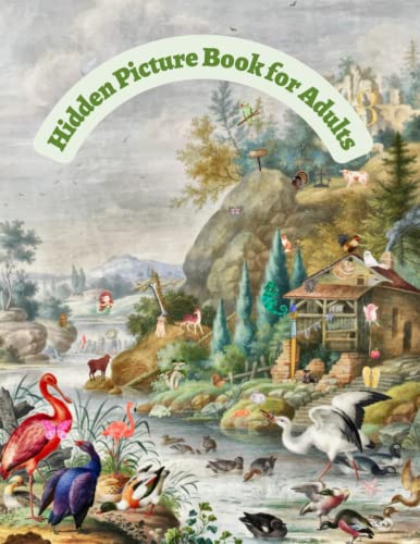 Imagen de archivo de Hidden Picture Book for Adults: Seek and Find the Hidden Objects in the Pictures a la venta por Goodwill Books