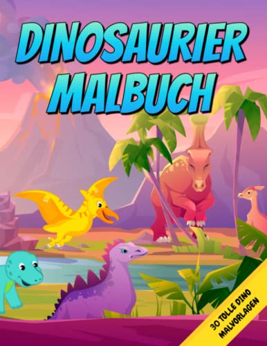 Stock image for Dinosaurier Malbuch: fr Kinder ab 3 Jahren for sale by Buchpark