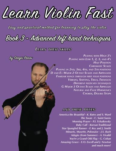 Stock image for Learn Violin Fast Book 3: Easy and practical method for learning to play the violin for sale by GreatBookPrices