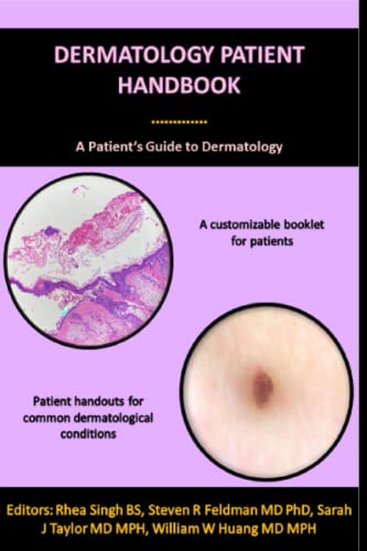 Beispielbild fr Dermatology Patient Handbook: A Patient's Guide to Dermatology zum Verkauf von Buchpark