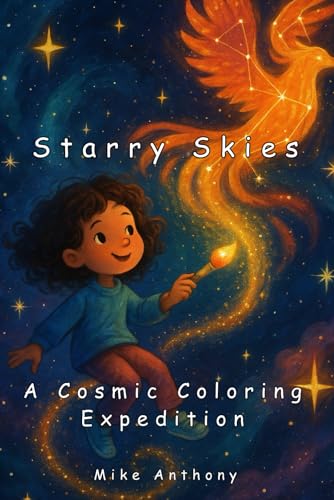 Beispielbild fr "Starry Skies: A Cosmic Coloring Expedition zum Verkauf von Ria Christie Collections