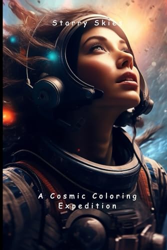 Stock image for "Starry Skies: A Cosmic Coloring Expedition for sale by Ria Christie Collections