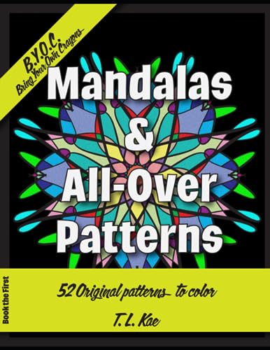 9798852044938: Mandalas & All-Over Patterns to Color: Volume 1