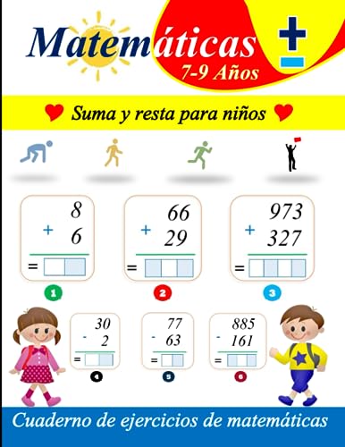 Stock image for Practica suma y resta para nios: Libro de 180 Problemas Prctica de Matemticas (con respuestas) for sale by GreatBookPrices