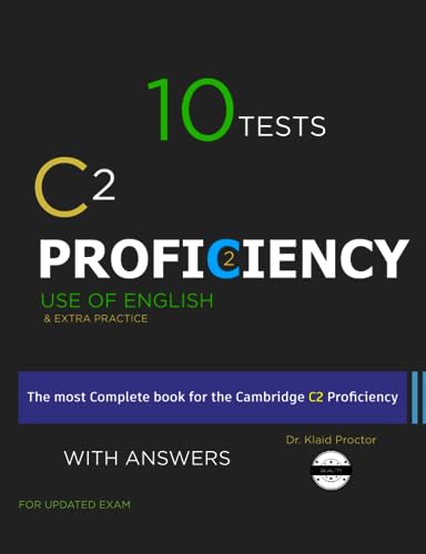 9798856176208: C2 Proficiency 10 Practice Tests: Use of English, Extra Resources and Extra Practice with KEY: For Updated Exam (CPE)