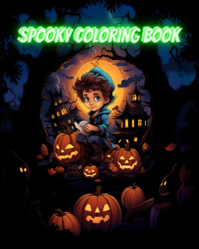 Imagen de archivo de Spooky Coloring Book a la venta por California Books