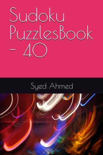 Stock image for Sudoku PuzzlesBook - 40 for sale by Ria Christie Collections