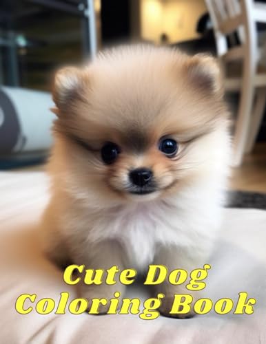 Beispielbild fr Cute Dog Coloring Book for Kids zum Verkauf von PBShop.store US