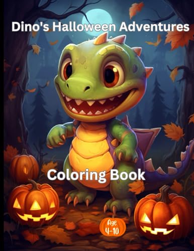 Stock image for Dino's Halloween Adventures for sale by PBShop.store US