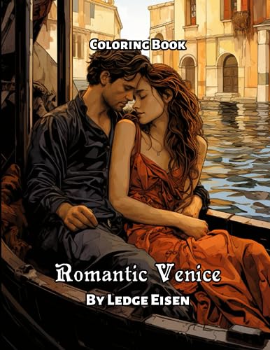 Stock image for Romantic Venice Coloring Book for sale by PBShop.store US