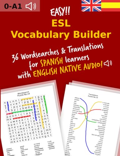 Imagen de archivo de EASY ESL Vocabulary Builder: The FUN way to develop a strong vocabulary in English a la venta por GreatBookPrices