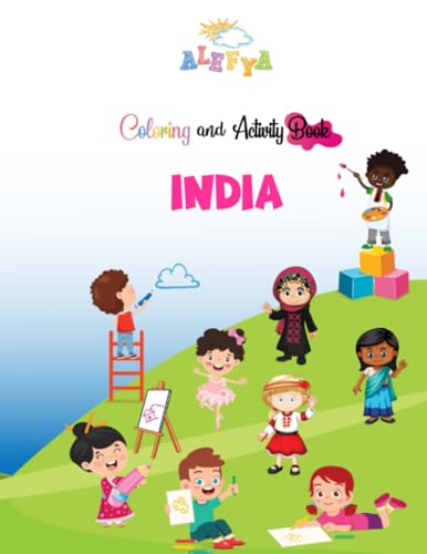 Imagen de archivo de Coloring & Activity Book - India a la venta por California Books