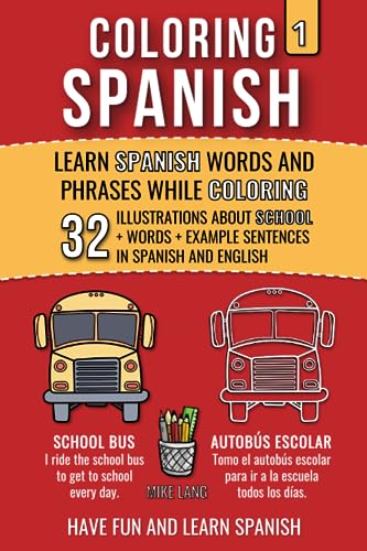 Stock image for Coloring Spanish 1 for sale by PBShop.store US