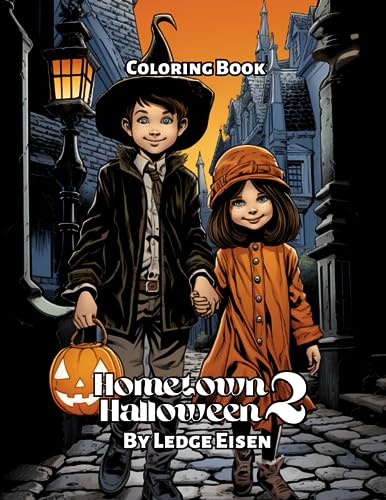 Stock image for Hometown Halloween 2 Coloring Book for sale by PBShop.store US