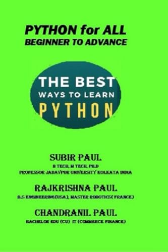 9798861074100: PYTHON FOR ALL BEGINNER TO ADVANCE