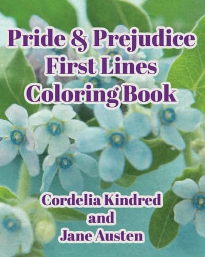 Stock image for Pride & Prejudice First Lines Coloring Book (Paperback) for sale by Grand Eagle Retail