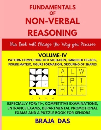 Imagen de archivo de Fundamentals of Non-Verbal Reasoning, Volume-IV a la venta por GreatBookPrices