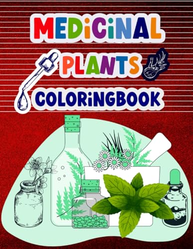 Beispielbild fr Medicinal Plants Coloring Book zum Verkauf von PBShop.store US