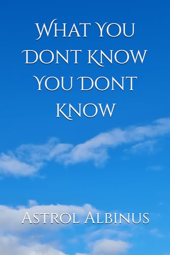 Imagen de archivo de What You Dont Know You Dont Know (Paperback) a la venta por Grand Eagle Retail
