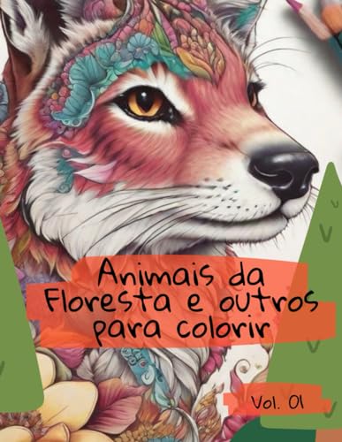 Beispielbild fr Animais da Floresta e outros para Colorir (Portuguese Edition) zum Verkauf von Ria Christie Collections