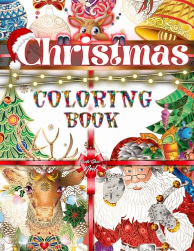 9798866915668: Christmas Coloring Book: New Year, New Edition: Sparkle with the Magic of Christmas Coloring for all Ages