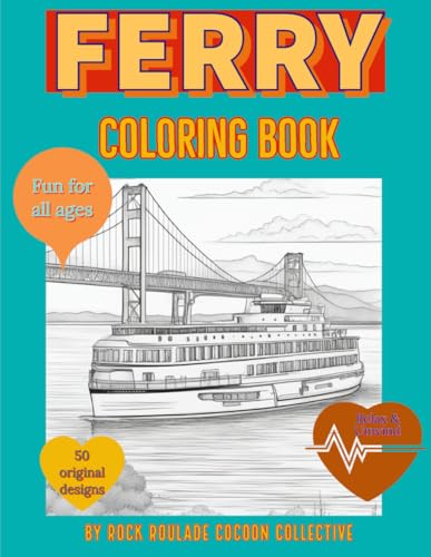 Stock image for Ferry: coloring Book (transportation) for sale by California Books