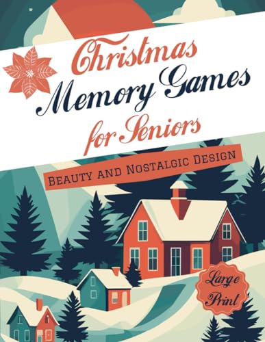 Imagen de archivo de Large Print Memory Games for Seniors: Holiday Variety Puzzle Book, Beauty and Nostalgic Design, Perfect Activity Book for Adults and Seniors a la venta por GreatBookPrices