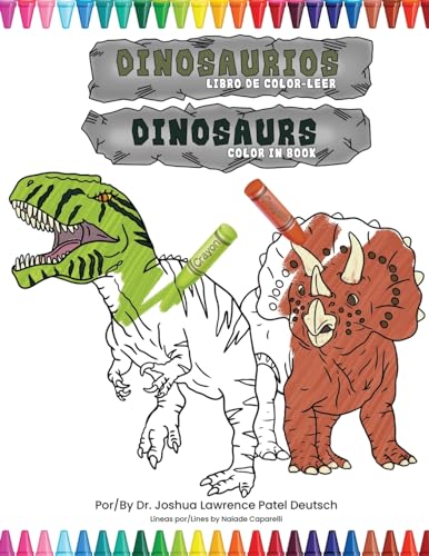 Stock image for Dinosaurios libro de color-leer: Dinosaurs color in book for sale by GreatBookPricesUK