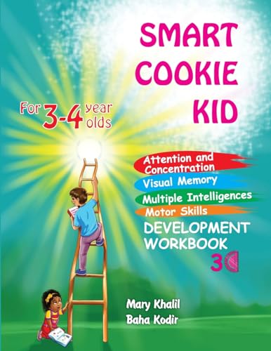 Stock image for Smart Cookie Kid For 3-4 Year Olds Attention and Concentration Visual Memory Multiple Intelligences Motor Skills Book 3C for sale by GreatBookPricesUK
