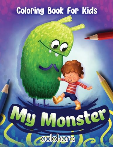 Beispielbild fr My Monster Coloring Book for Kids: Inspiring Positivity for Little Artists zum Verkauf von GreatBookPrices