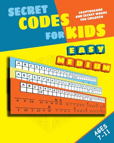 9798869136572: Secret Codes for Kids: Cryptograms and Secret Words for Children