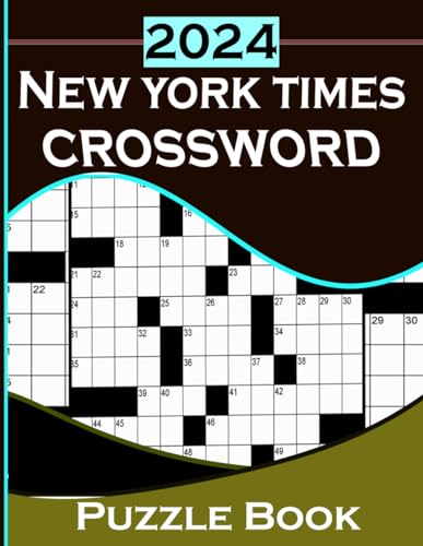 Beispielbild fr 2024 New York Times Crossword Puzzle Books: Large-print Medium To Hard level Crossword Puzzle For Adults And Seniors zum Verkauf von Goodwill Books