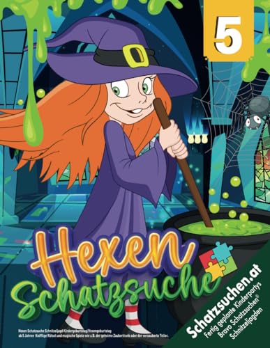 Beispielbild fr Hexen Schatzsuche Schnitzeljagd Kindergeburtstag/Hexengeburtstag ab 5 Jahren: Knifflige Rtsel und magische Spiele wie z.B. der geheime Zaubertrank oder der verzauberte Teller. (Bravo Schatzsuche) zum Verkauf von medimops