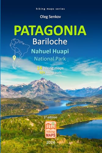 Stock image for PATAGONIA, Nahuel Huapi National Park, Bariloche, hiking maps for sale by PBShop.store US