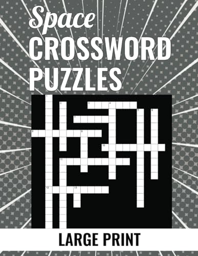 Stock image for Space Crossword Puzzle - Large Print for sale by PBShop.store US