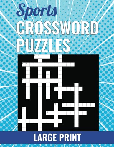 Stock image for Sports Crossword Puzzles - Large Print for sale by GreatBookPrices